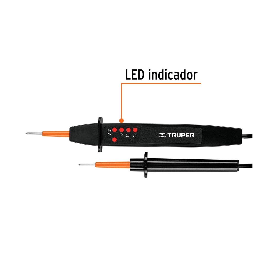 Probador de polaridad C.A. / C.C., Truper