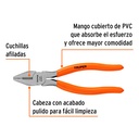 Pinza para electricista 7' mango de PVC, Truper