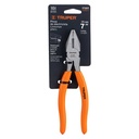 Pinza para electricista 7' mango de PVC, Truper