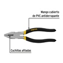 Pinza para electricista 7' mango de vinil, Pretul