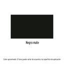 Pintura en aerosol, negro mate, bote esbelto, 400 ml