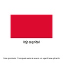 Pintura en aerosol, rojo seguridad, bote esbelto, 400 ml