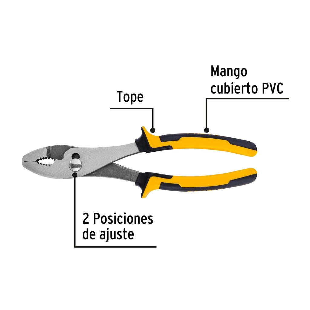 Pinza de chofer 10', mango comfort grip, Pretul