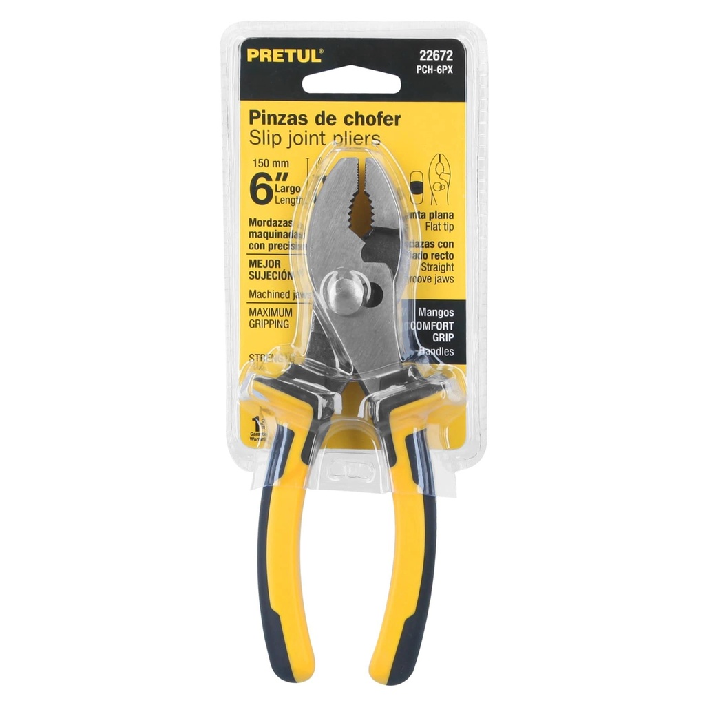 Pinza de chofer 6' mango Comfort Grip, Pretul