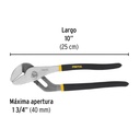 Pinza de extensión 10' mango de vinil, Pretul