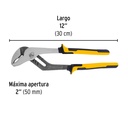 Pinza de extensión 12' mango Comfort Grip, Pretul