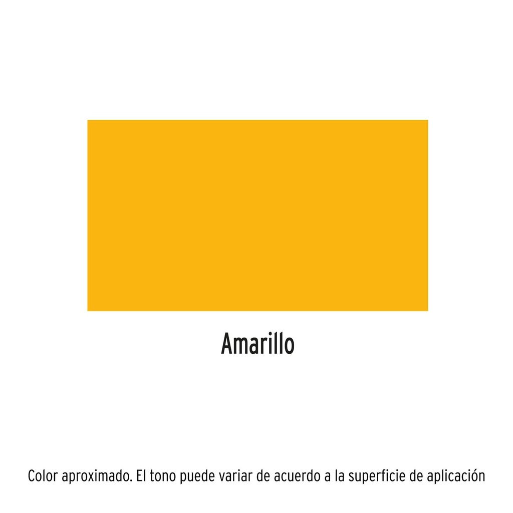 Pintura en aerosol, amarillo, bote esbelto, 400 ml