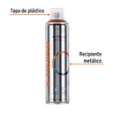 Pintura en aerosol, cobre metálico, bote esbelto, 400 ml