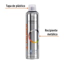 Pintura en aerosol, gris obscuro, bote esbelto, 400 ml