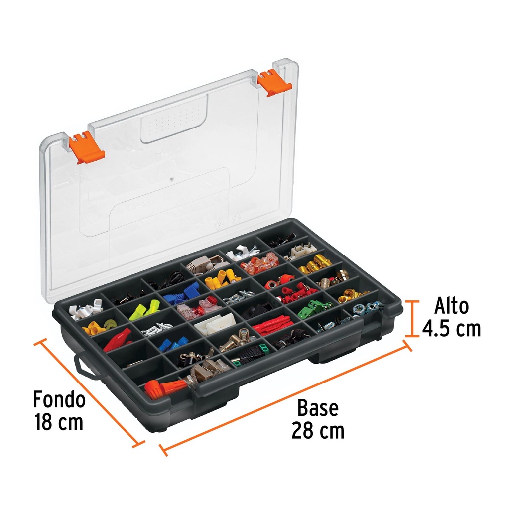 Organizador de 11' con 36 compartimentos, Truper