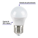 Pack de 4 lámparas LED A19 10 W (equiv. 75 W), luz cálida