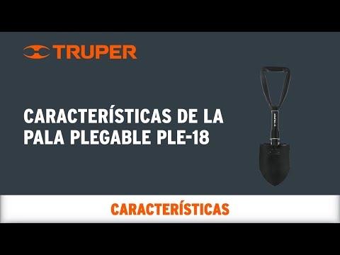 Pala plegable de 18', Truper