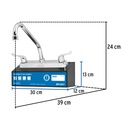 Exhibidor con mezcladora F-318-P, Foset