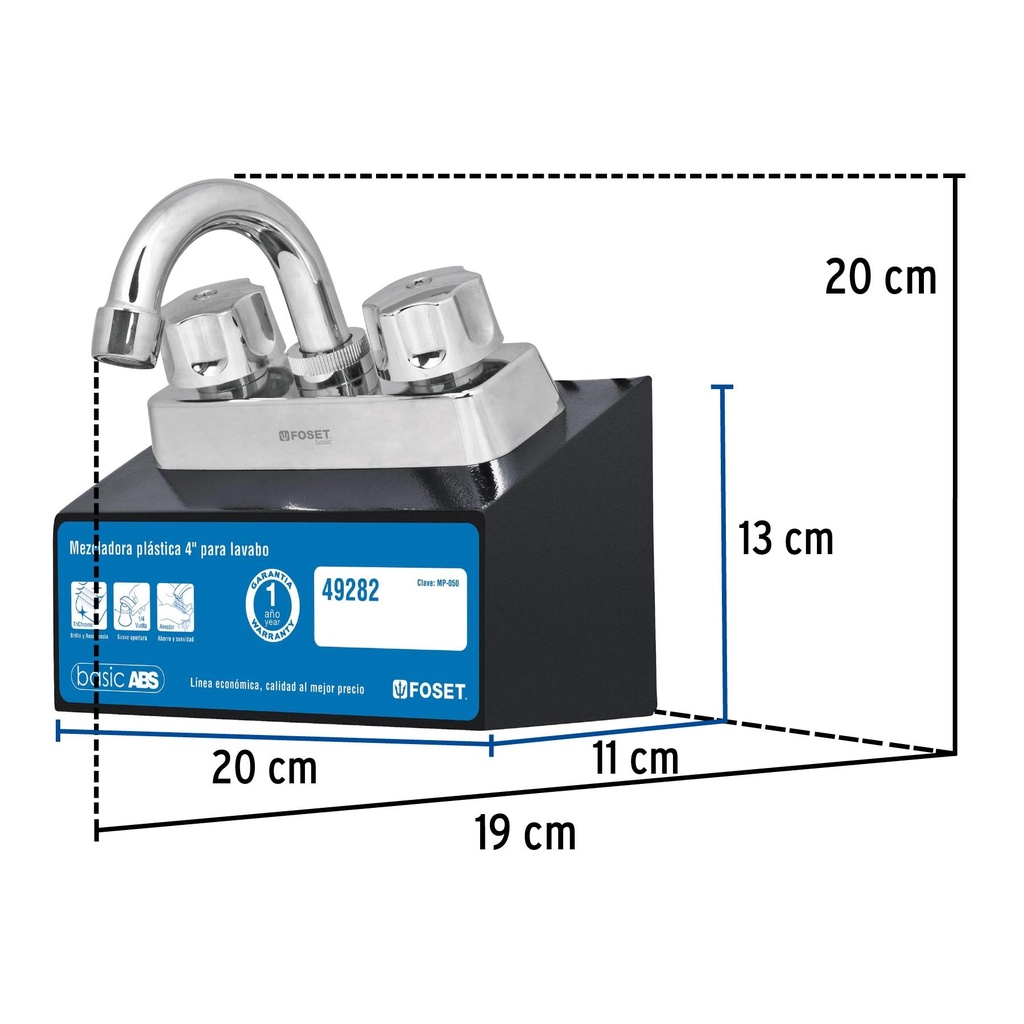 Exhibidor con mezcladora MP-050, Foset