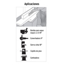 Extensión reforzada aterrizada 6 m 3x12 AWG, Volteck