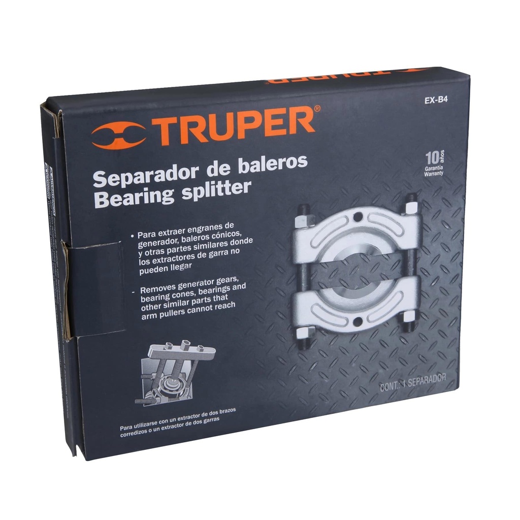 Extractor de baleros de 57 a 108 mm, Truper