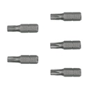 Estuche con 5 puntas torx T27 con seguro largo 1', Expert