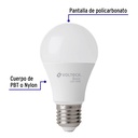 Lámpara LED A19 10 W (equiv. 75 W), luz de día, caja, Basic