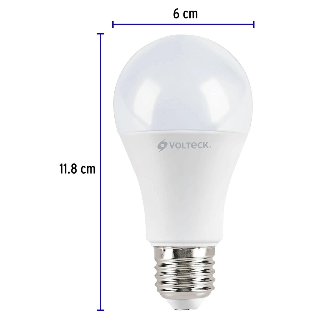 Lámpara LED A19 12 W (equiv. 75 W), luz cálida, blíster