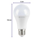 Lámpara LED A19 12 W (equiv. 75 W), luz cálida, blíster