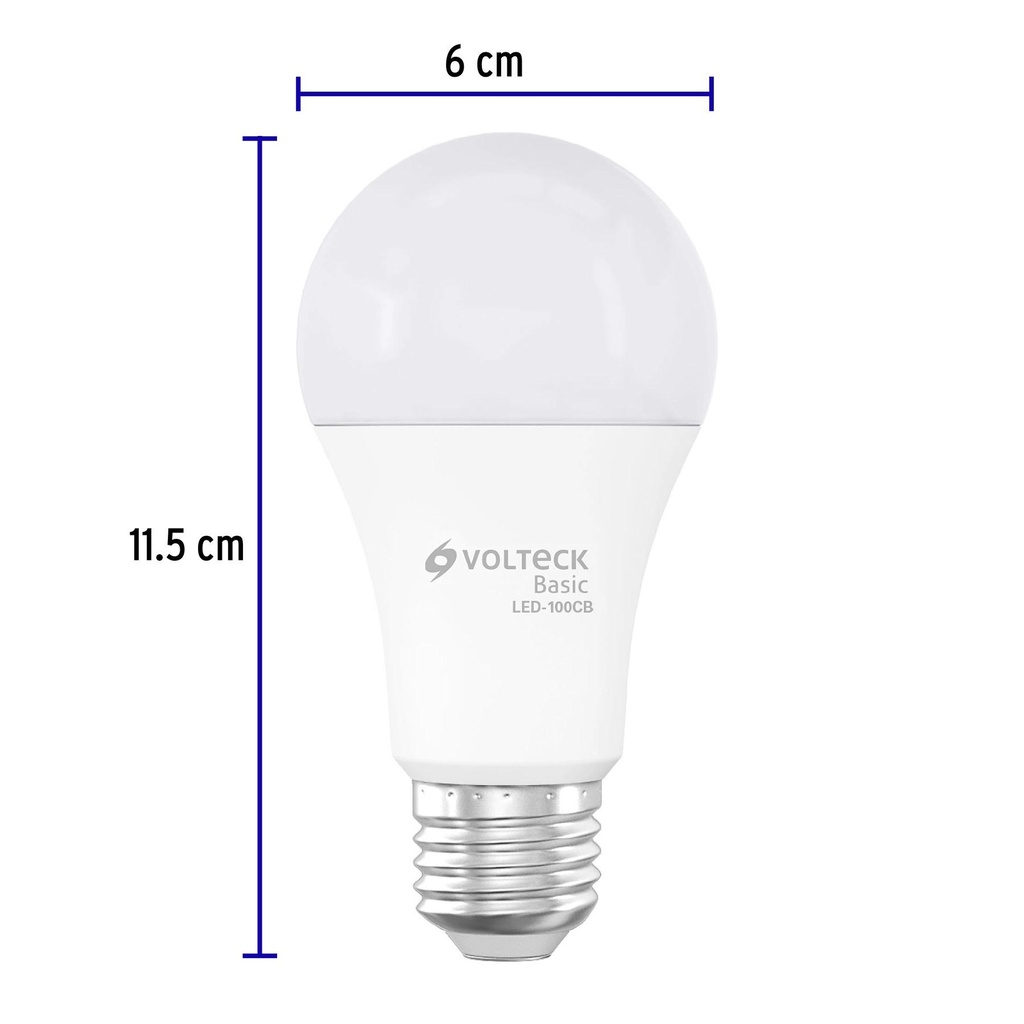 Lámpara LED A19 14 W (equiv. 75 W), luz cálida, caja, Basic