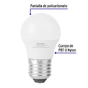 Lámpara LED A19 3 W (equiv. 25 W), luz cálida, blíster