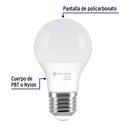 Lámpara LED A19 6 W (equiv. 40 W), luz cálida, caja, Basic