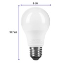 Lámpara LED A19 6 W (equiv. 40 W), luz de día, blíster