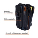 Bolso táctico negro para cinturón, Truper