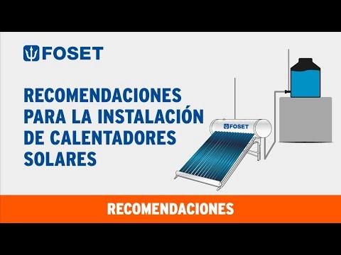 Calentador solar de agua Heat Pipe 18 tubos 200L, 5 personas