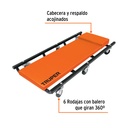 Cama de acero 40' para mecánico, Truper