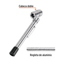 Calibrador de presión 50 psi cabeza doble, Truper