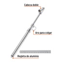 Calibrador de presión 150 psi cabeza doble, uso rudo, Truper