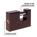 Candado antipalanca 60 mm cuerpo de hierro, Hermex Basic