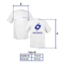 Camiseta 100% algodon Volteck, talla 40