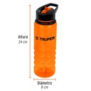 Cilindro para agua de 740 ml, Truper