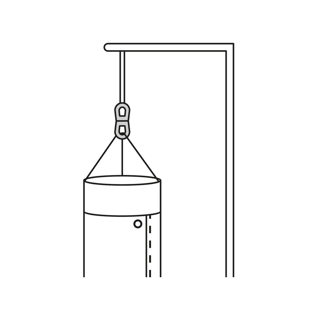 Destorcedor de zinc de 5/32' para cable, Fiero