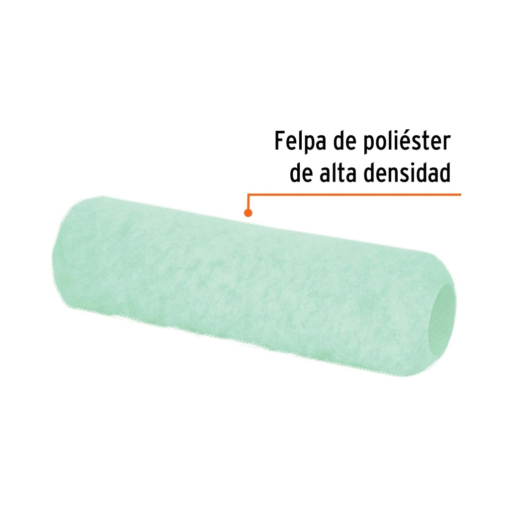 Felpa para rodillo 9' x 5/8' superficies poco rugosas