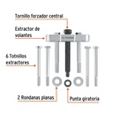 Extractor de volantes, 11 piezas, Truper