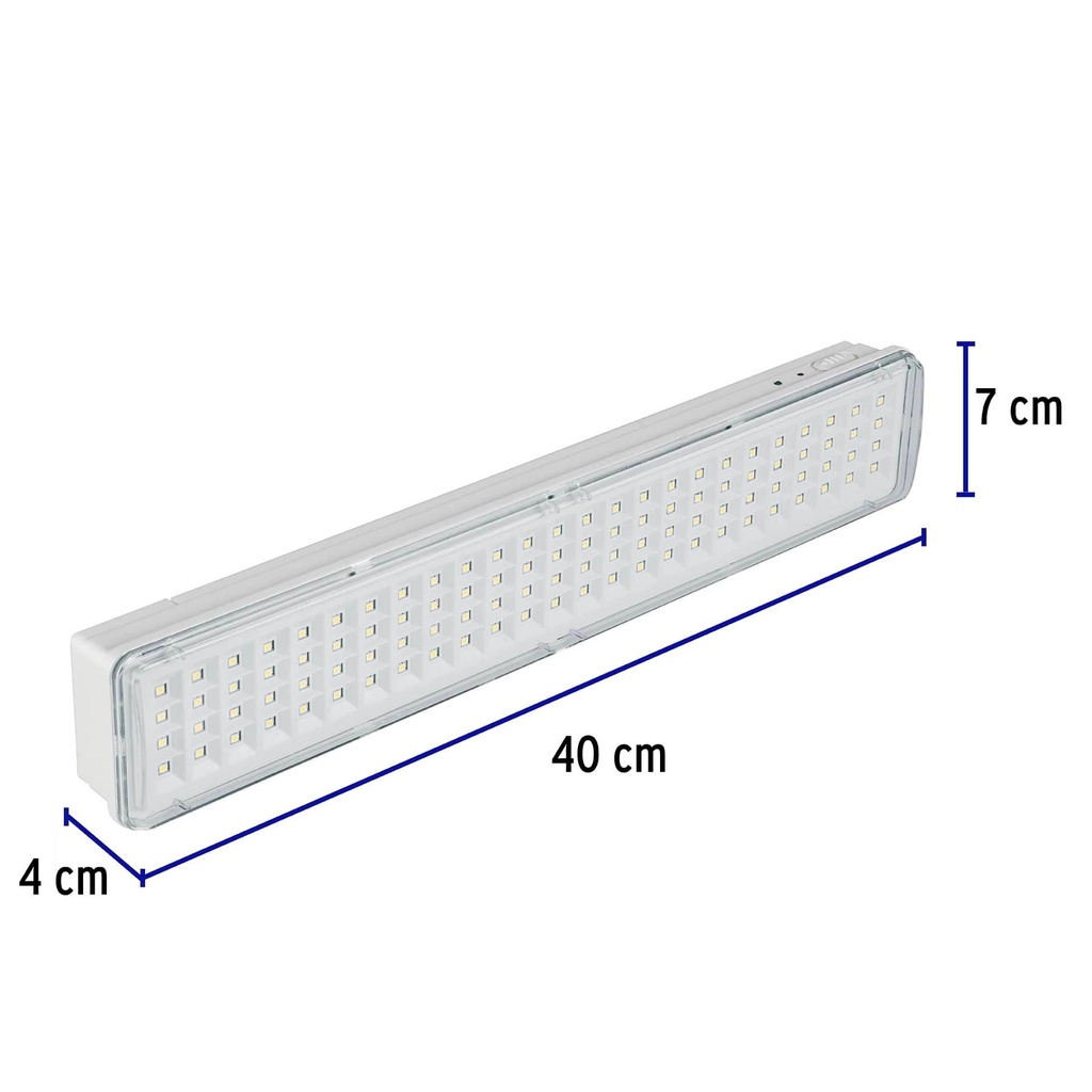 Lámpara de emergencia de 500 lm recargable, Volteck