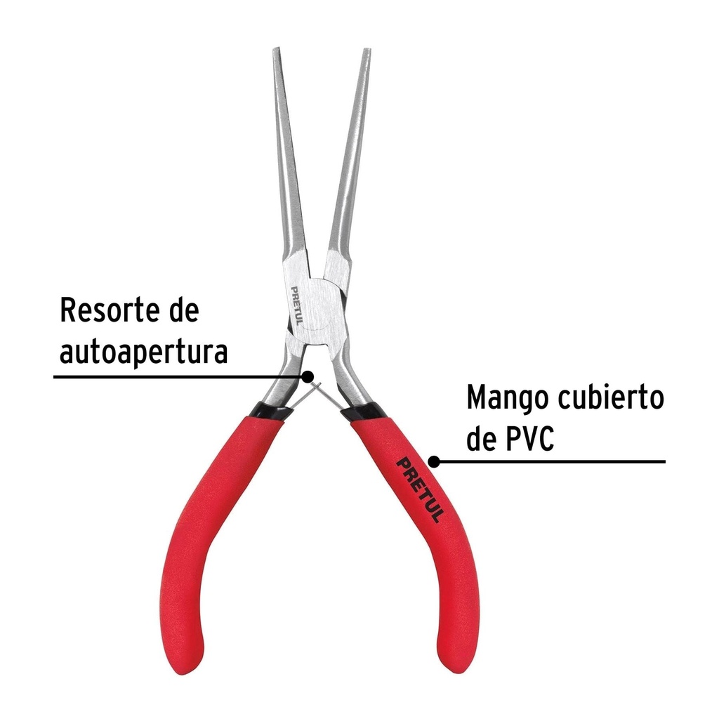 Mini pinza de punta de aguja 6', Pretul