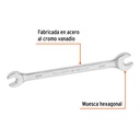 Llave española, 3/8 x 7/16' x 162 mm de largo, Truper Expert