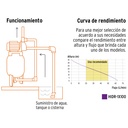 Bomba hidroneumática 1 HP, 100 litros, Truper