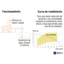 Bomba centrífuga para agua modelo europeo, 2 HP, Expert