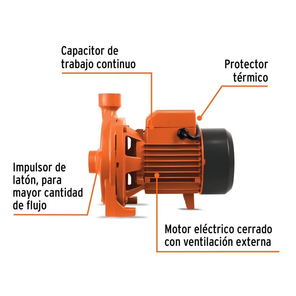 Bomba centrífuga para agua modelo europeo,1-1/2 HP, Expert