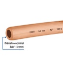 Rollo de 15 m de tubo flexible de cobre de 3/8', Foset