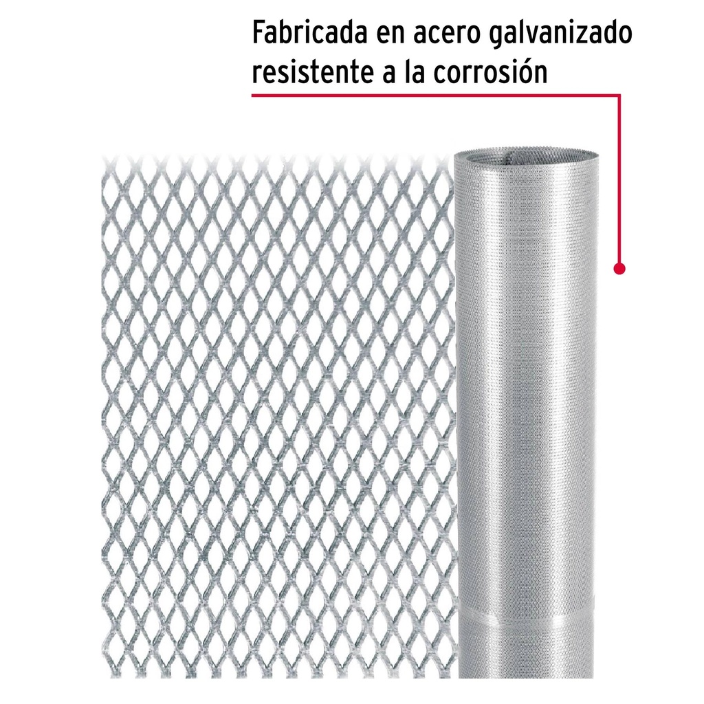 Rollo de 11 m x 0.92 m malla mosquitera de acero galvanizado