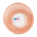 Rollo de 15 m de tubo flexible de cobre de 1/2', Foset