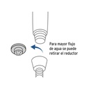 Regadera de teléfono 3-1/4' con soporte, Foset Aero