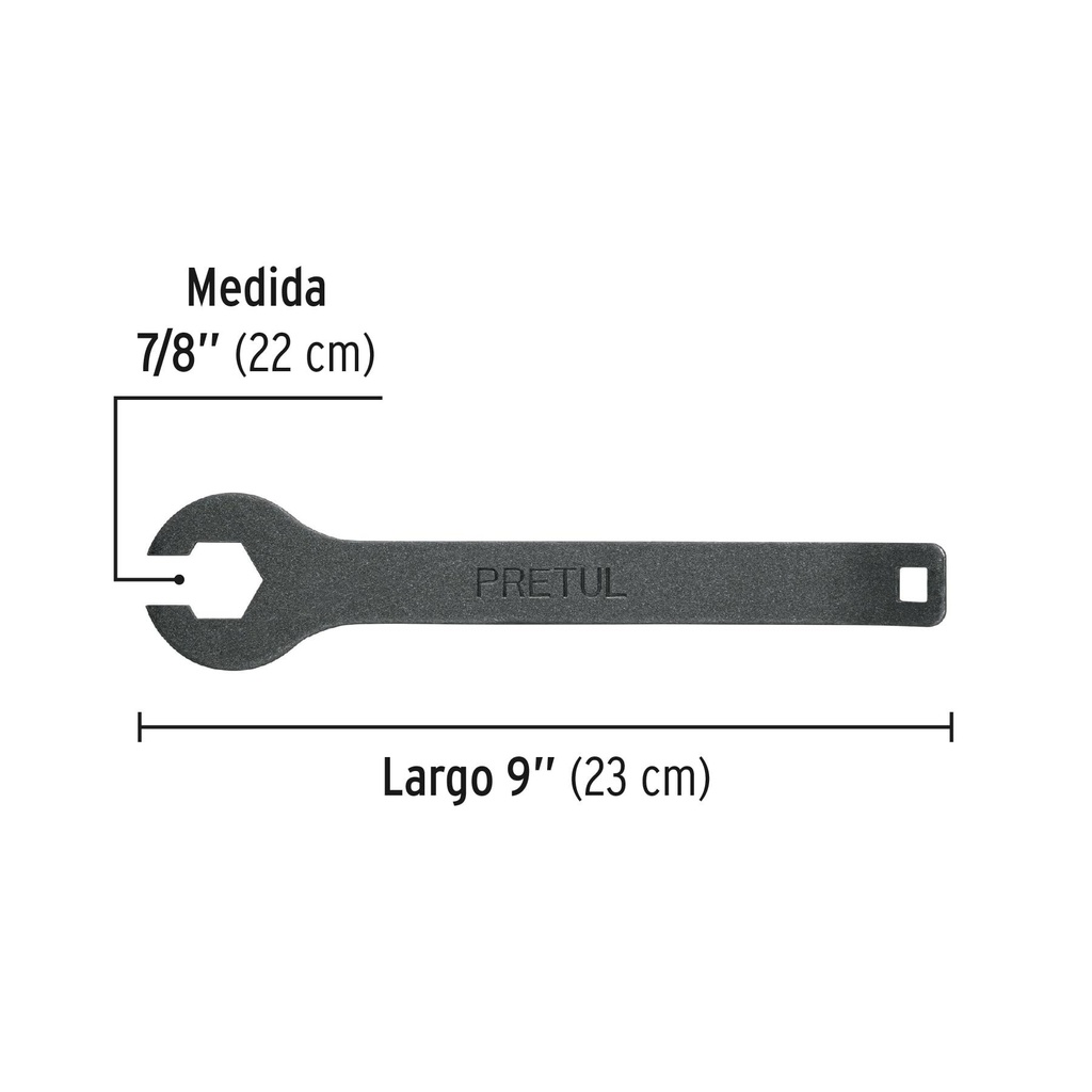 Llave para tanque de gas, Pretul